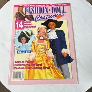 Vintage Collectible Fashion Dolls Costumes Patterns For The Best Fashion Dolls